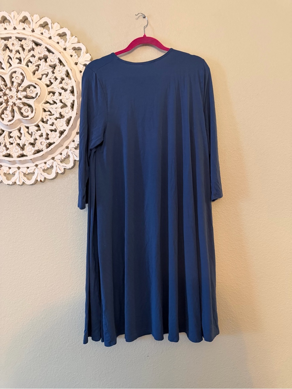 Eileen Fisher Blue Dress - Picture 3 of 3